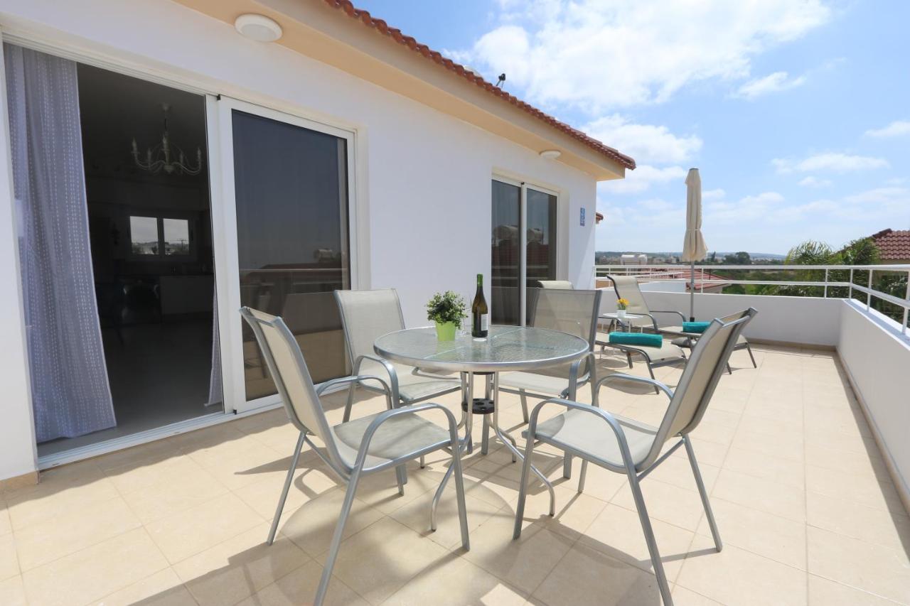 Nissi 3 Amazing Sea View Apartment ไอยานาปา ภายนอก รูปภาพ