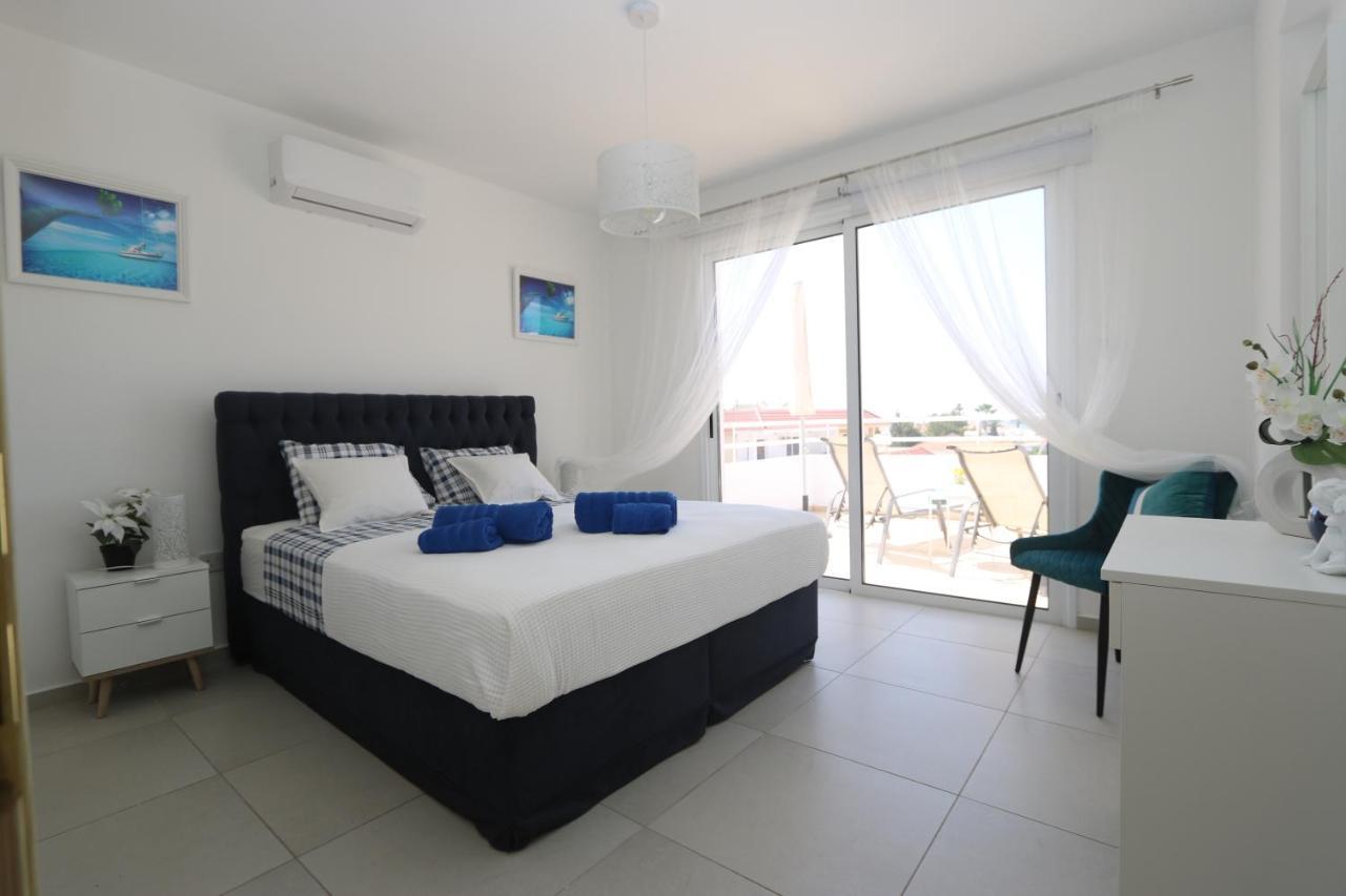 Nissi 3 Amazing Sea View Apartment ไอยานาปา ภายนอก รูปภาพ